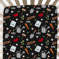 Green Thumb Personalized Crib Sheet