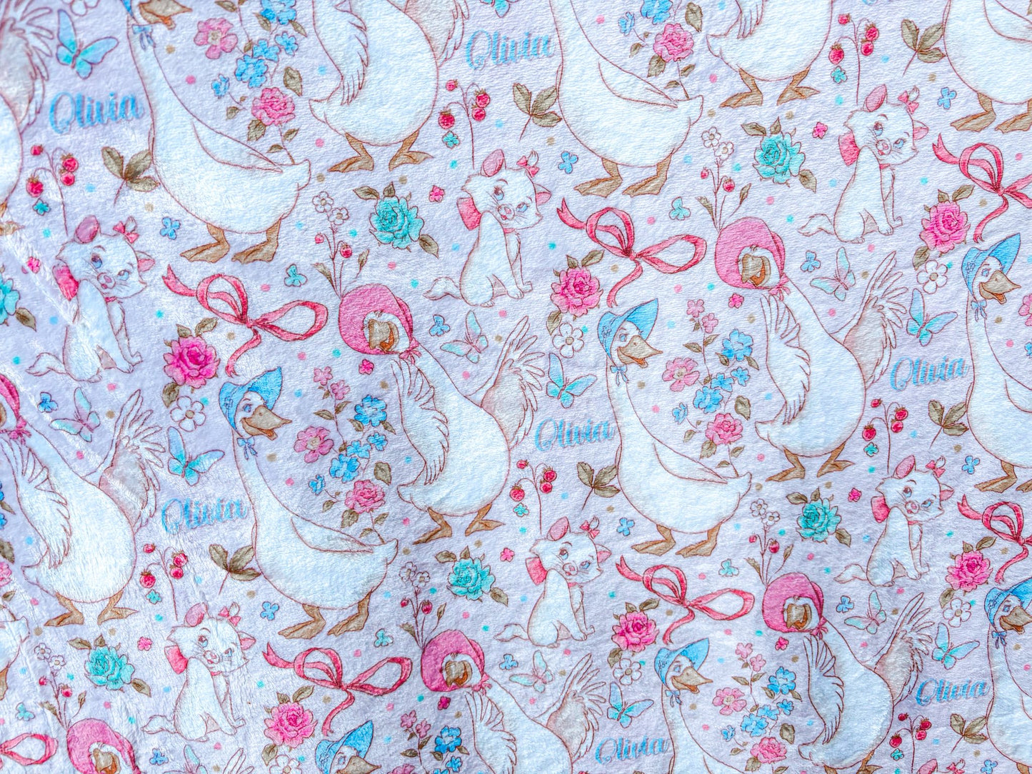 Marie Personalized Minky Blanket