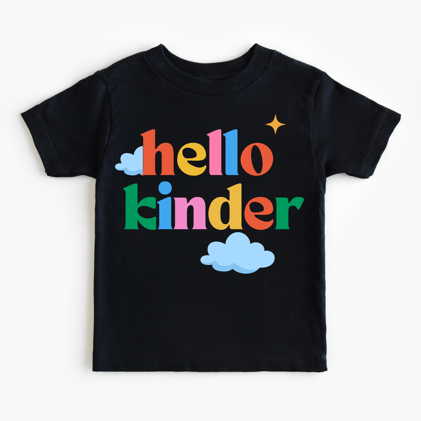 Back To School Hello Kids Graphic Tee  | Multiple Colorways & Grades