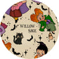 Little Witches Halloween Personalized Name Infant Gown