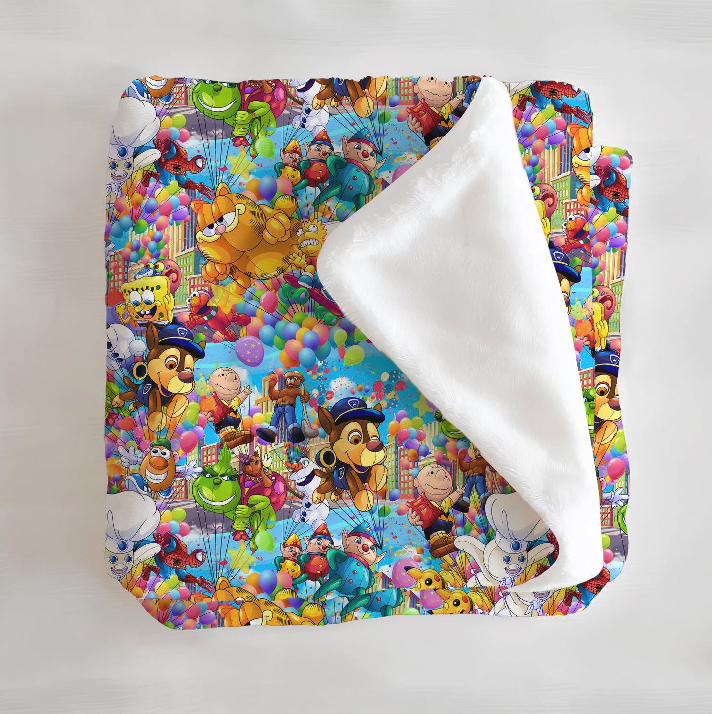Macy's Thanksgiving Parade Minky Blanket