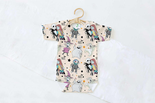 This Is Halloween! Halloween Personalized Name Baby Bodysuit