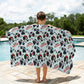 Monster Trucks Personalized Kids Beach Towel
