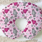 Scary Cute Halloween Personalized Baby Name Nursing Pillow Cover