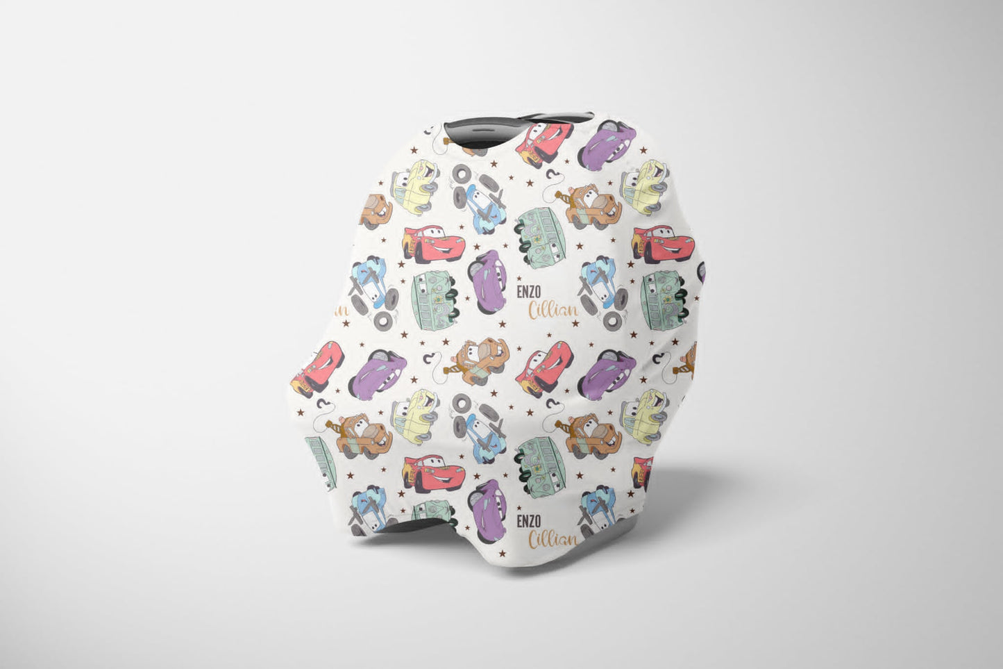 Mater & Friends Personalized Multi Use Cover