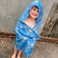 Construction Personalized Hooded Towel