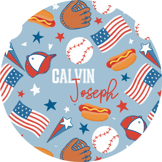 Take Me Out To The Ballgame Personalized Kids Beach Towel 30 X 60
