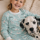 Seeing Spots Personalize Long Sleeve Jersey Jams – Two-Piece Loungewear Set