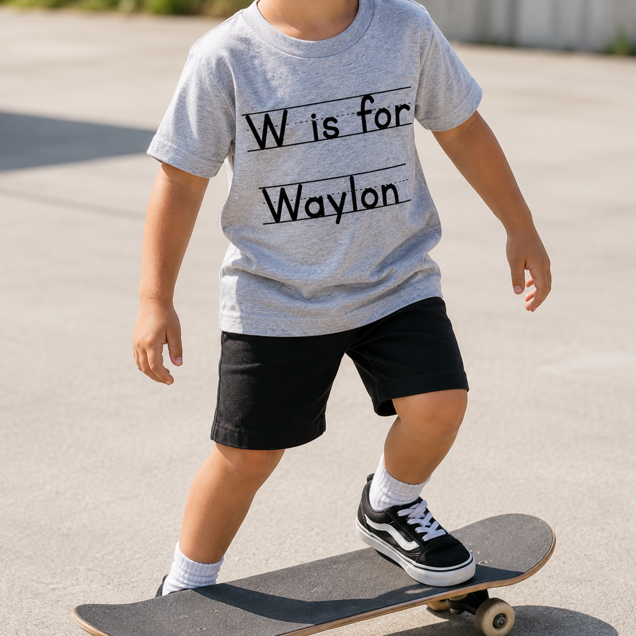 Back To School Personalized My Name Kids Graphic Tee  | Multiple Colorways