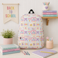 Kids Full Size Backpack | Sweet School Days