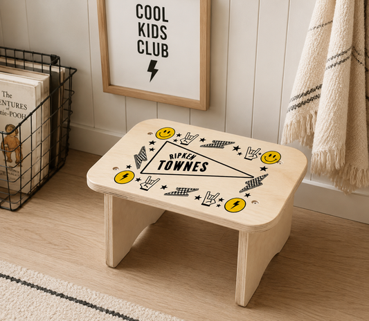 Kids Personalized Step Stool | Long Live Boyhood