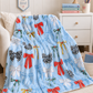Books & Bows Personalized Minky Blanket