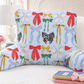 Personalized Lounge Pillow Cover | Books & Bows