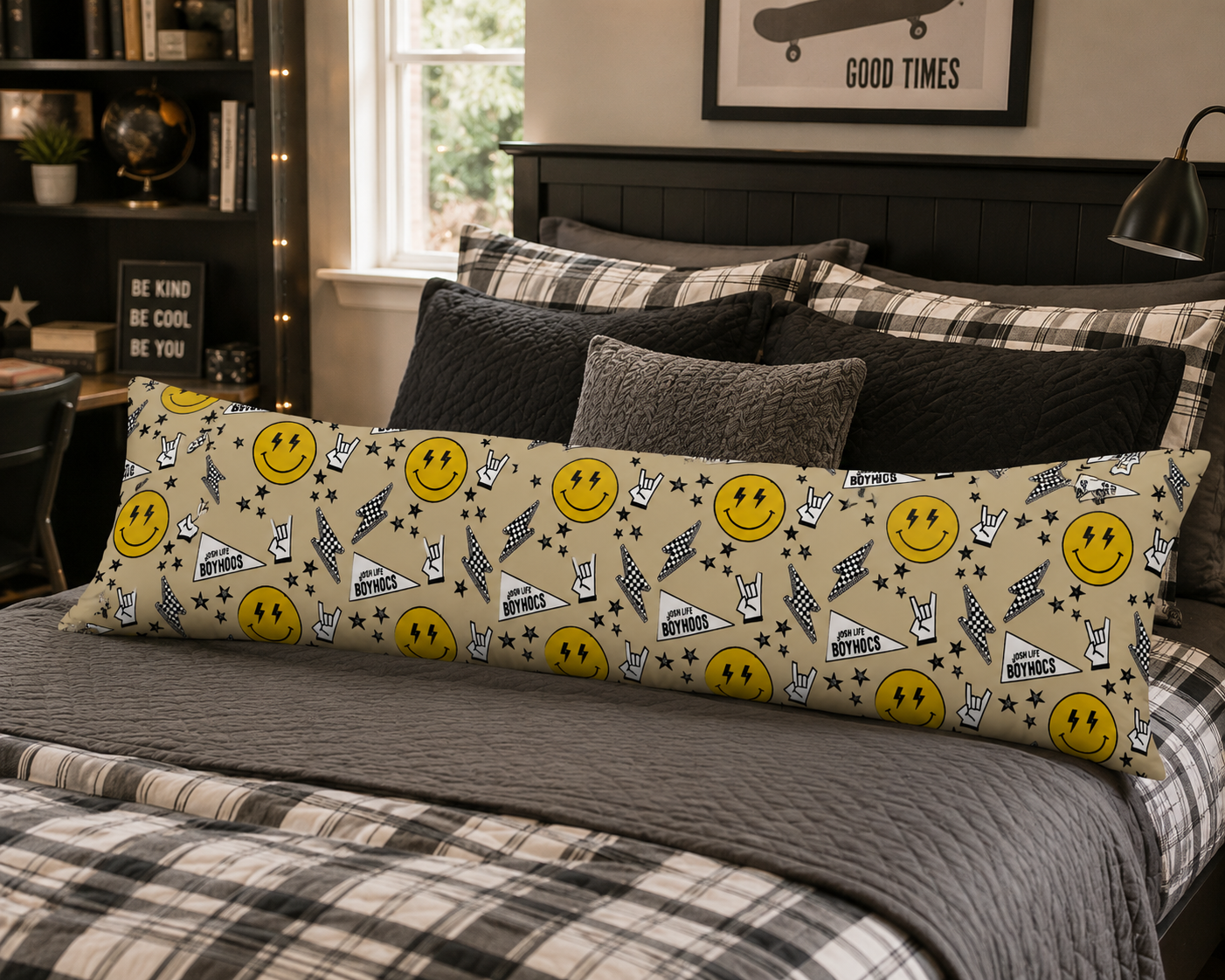 Personalized Body Pillow Cover | Long Live Boyhood