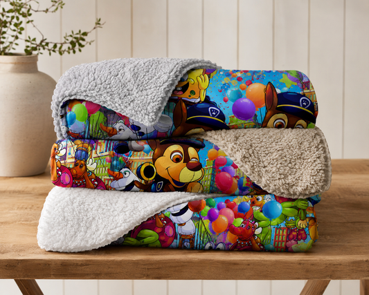 Macy's Thanksgiving Parade Sherpa Blanket