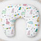 Dino Squad Personalized Baby Name Nursing Pillow Cover