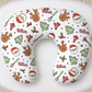 Christmas Cookie Time Personalized Baby Name Nursing Pillow Cover