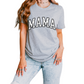 Upload Your Own File Personalized MAMA Women's Graphic Tee | Multiple Colorways