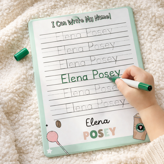 Kids Personalized Whiteboard | Cocoa & Cake Pops