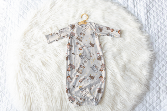Remi Personalized Name Infant Gown