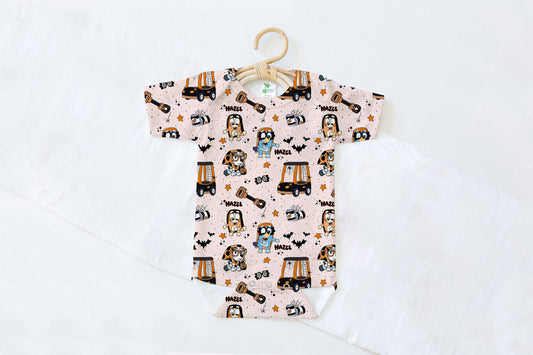 Nice Costume Rita Halloween Personalized Name Baby Bodysuit