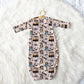 Nice Costume Rita Halloween Personalized Name Infant Gown