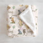 Hundred Are Woods Personalized Minky Blanket