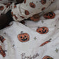 Pumpkin Halloween Personalized Minky Blanket