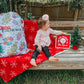 Mean But Merry Christmas Personalized Oversized Santa Sack