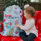Mean But Merry Christmas Personalized Oversized Santa Sack