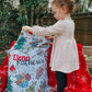 Mean But Merry Christmas Personalized Oversized Santa Sack