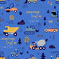 Construction Personalized Hooded Towel