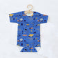 Boy Construction Personalized Name Baby Bodysuit