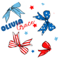 America The BOW-tiful Personalized Crib Sheet