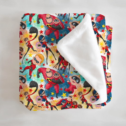 "Never Look Back, Darling" Minky Blanket - Little Britches Collaboration