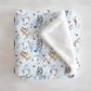 Heeler Chickens 2.0 Minky Blanket - Little Britches Collaboration
