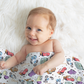 Mater & Friends Personalized Name Swaddle