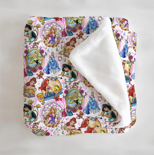 Once Upon A Time Minky Blanket - Little Britches Collaboration