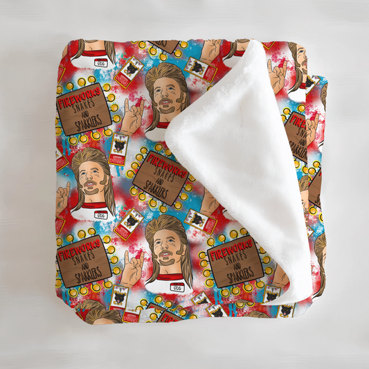 Life's a Garden, Dig It Minky Blanket - Little Britches Collaboration