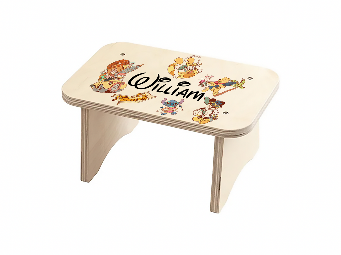 Kids Personalized Step Stool | Magical Summer