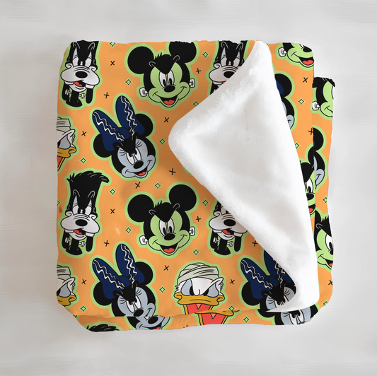 Franken-Mouse Blanket - Little Britches Halloween Collaboration