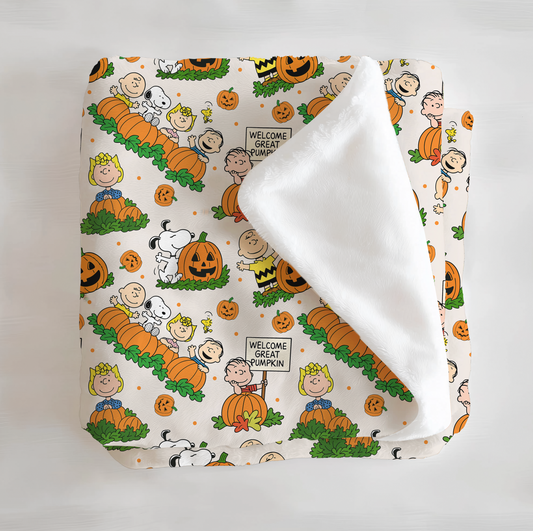 Great Pumpkin Blanket - Little Britches Halloween Collaboration