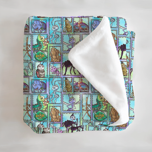 Bugs! Patchwork Blanket - Little Britches Collaboration