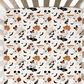 Boo Crew Halloween Personalized Crib Sheet