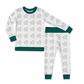 Upload Your Own File |  Long Sleeve Jersey Jams – Two-Piece Loungewear Set