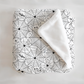 Spooky Webs Halloween Personalized Minky Blanket