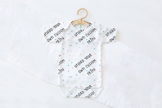 Upload Your Own File | Personalized Name Baby Bodysuit