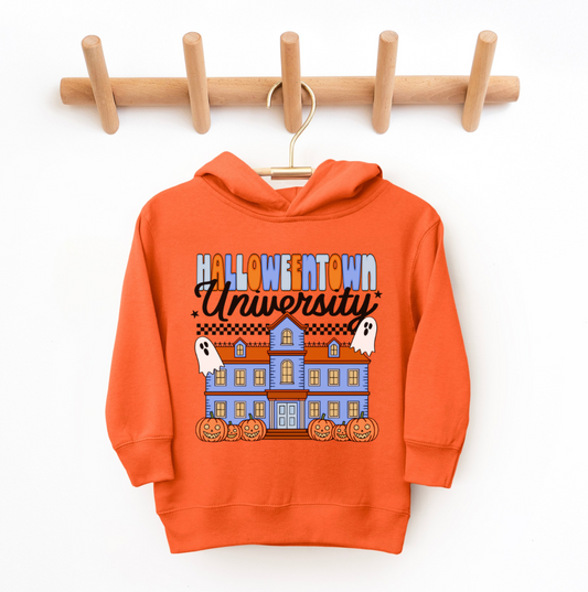 Halloweentown University Halloween Toddler Hoodie | Multiple Colorways