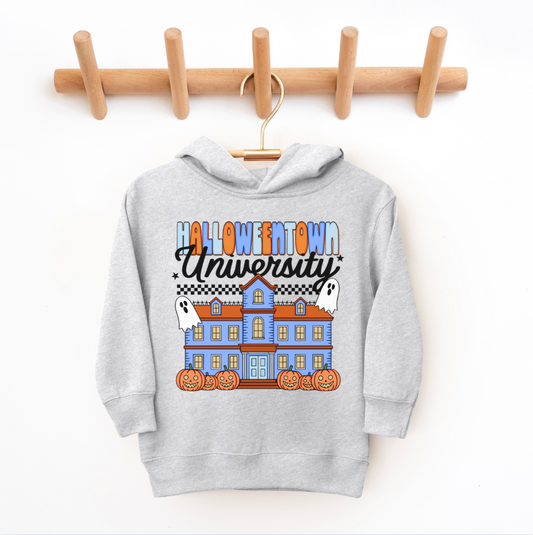 Halloweentown University Halloween Toddler Hoodie | Multiple Colorways
