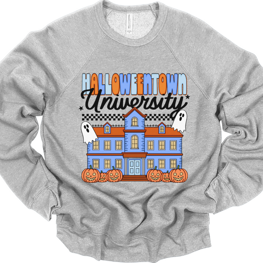 Halloweetown University Halloween Crewneck Women's Sweatshirt | Multiple Colorways